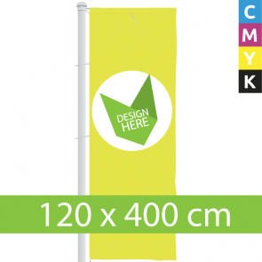 Banier 120 x 400 cm full color digitaaldruk