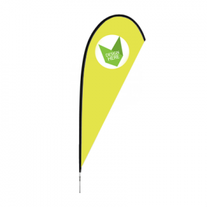 Druppel vorm beachflags beachvlag drop